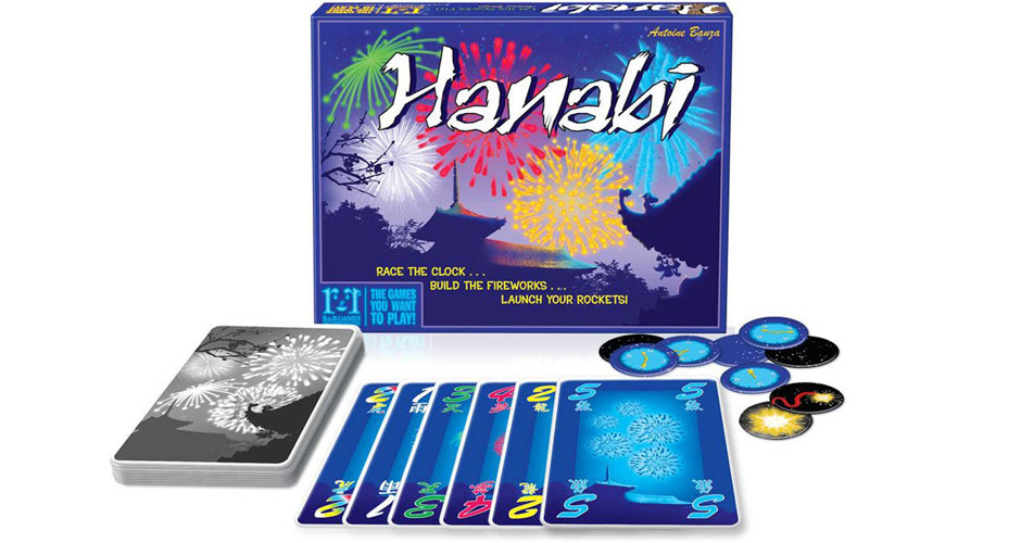 Hanabi Card Game Components