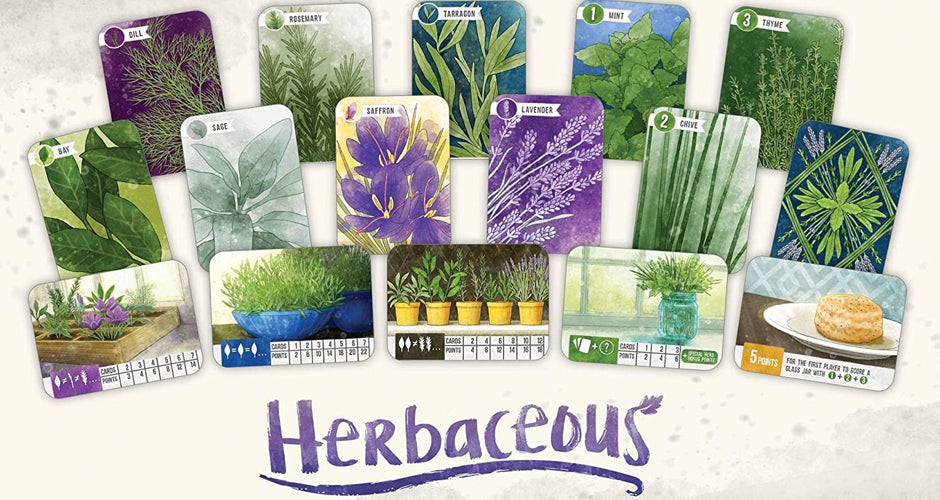 Herbaceous Card Game Components