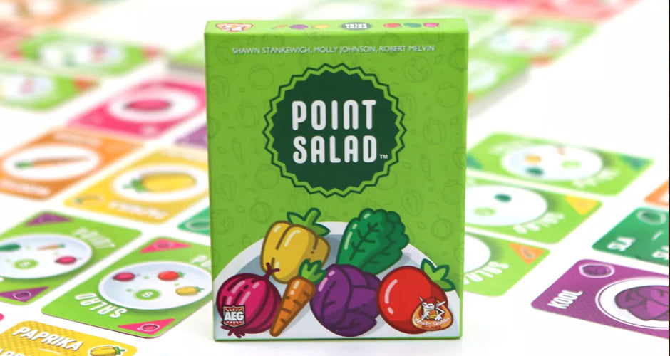 Point Salad Card Game Components