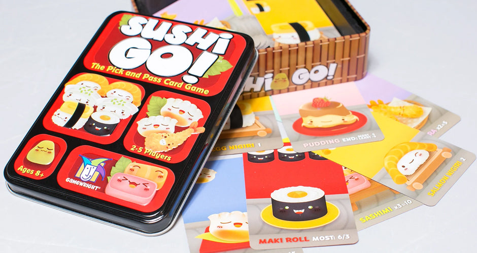 Sushi Go! Card Game Components