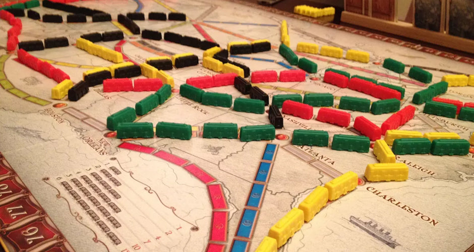 Ticket to Ride Board Game Gameplay