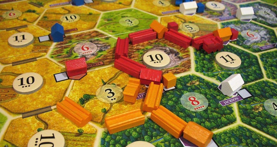 CATAN Histories: Settlers of America - Trails to Rails Game
