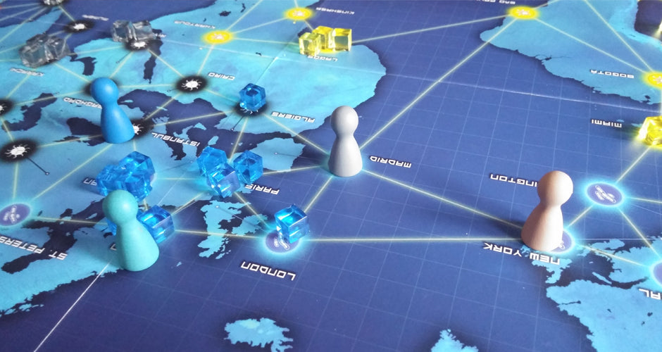 Pandemic Board Game Setup