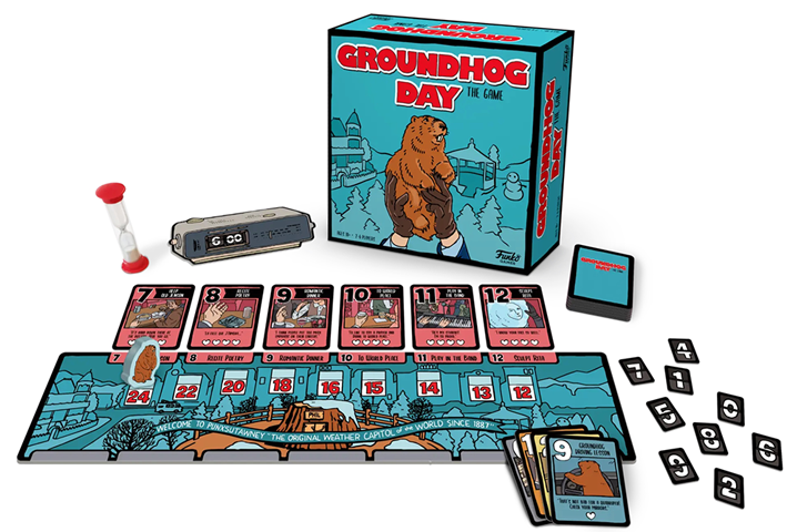 Groundhog Day Board Game Setup