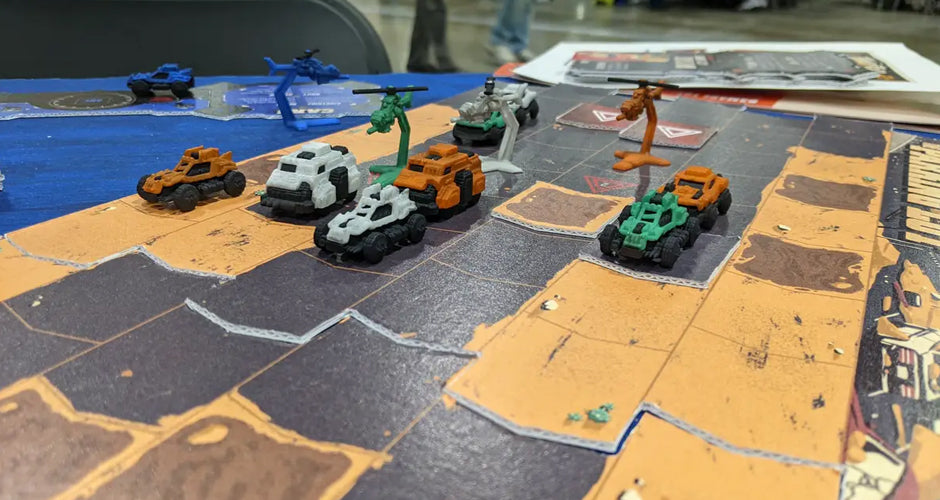 Thunder Road: Vendetta Fighting Racing Board Game