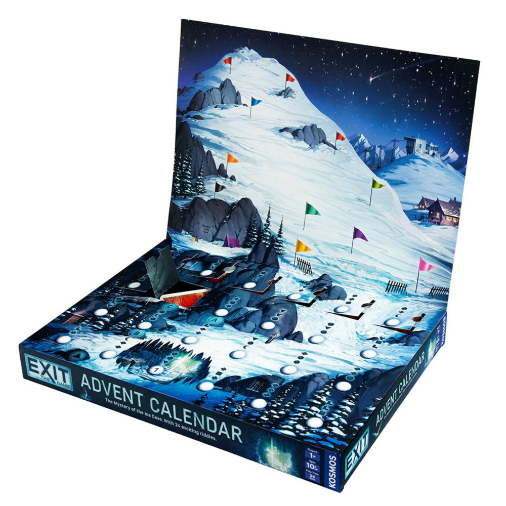 Exit Advent Calendar Mystery of the Ice Cave Board Game Bandit