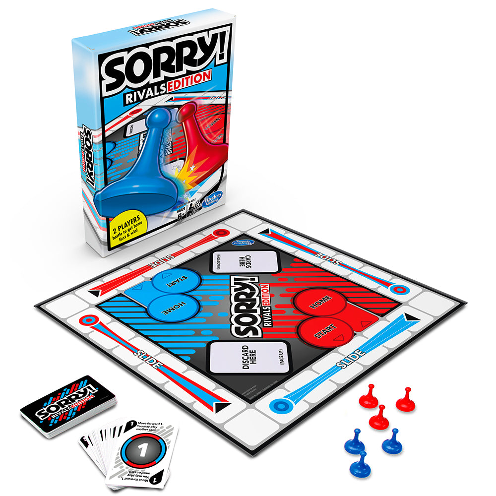 Sorry!: Rivals Edition Game | Board Game Bandit Canada