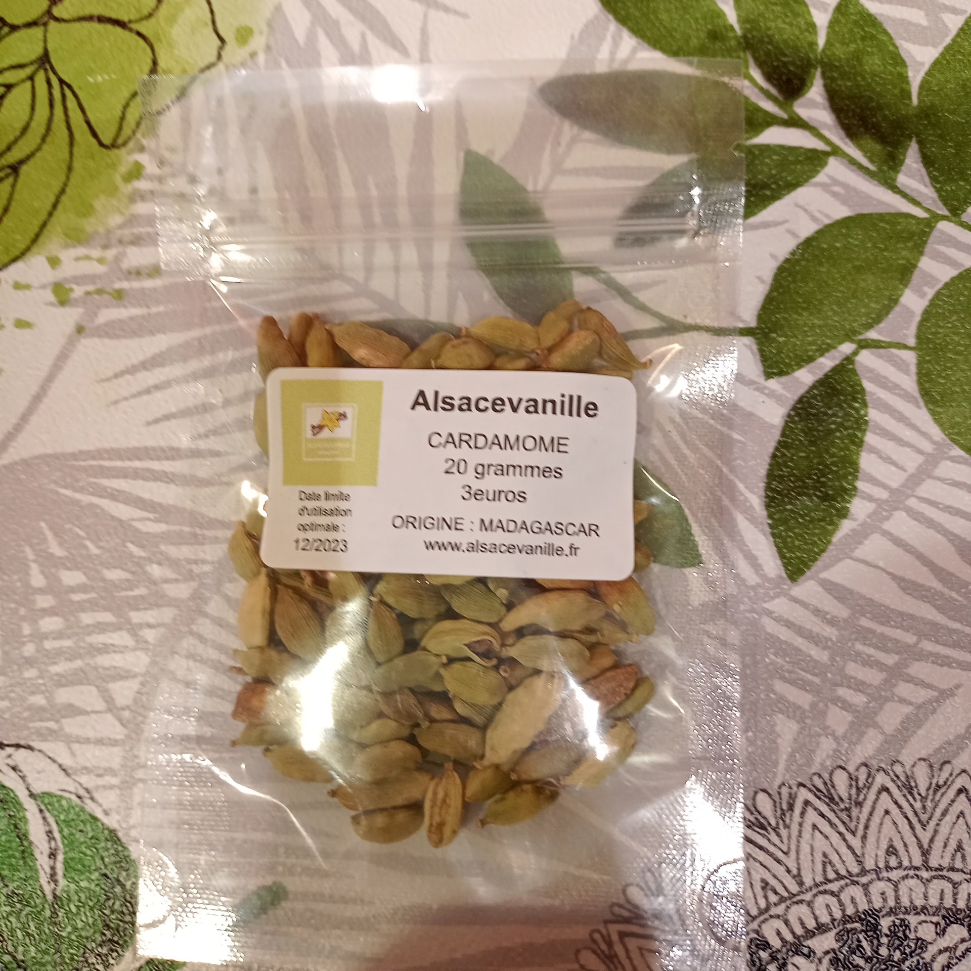 Cardamome entière 20 grammes