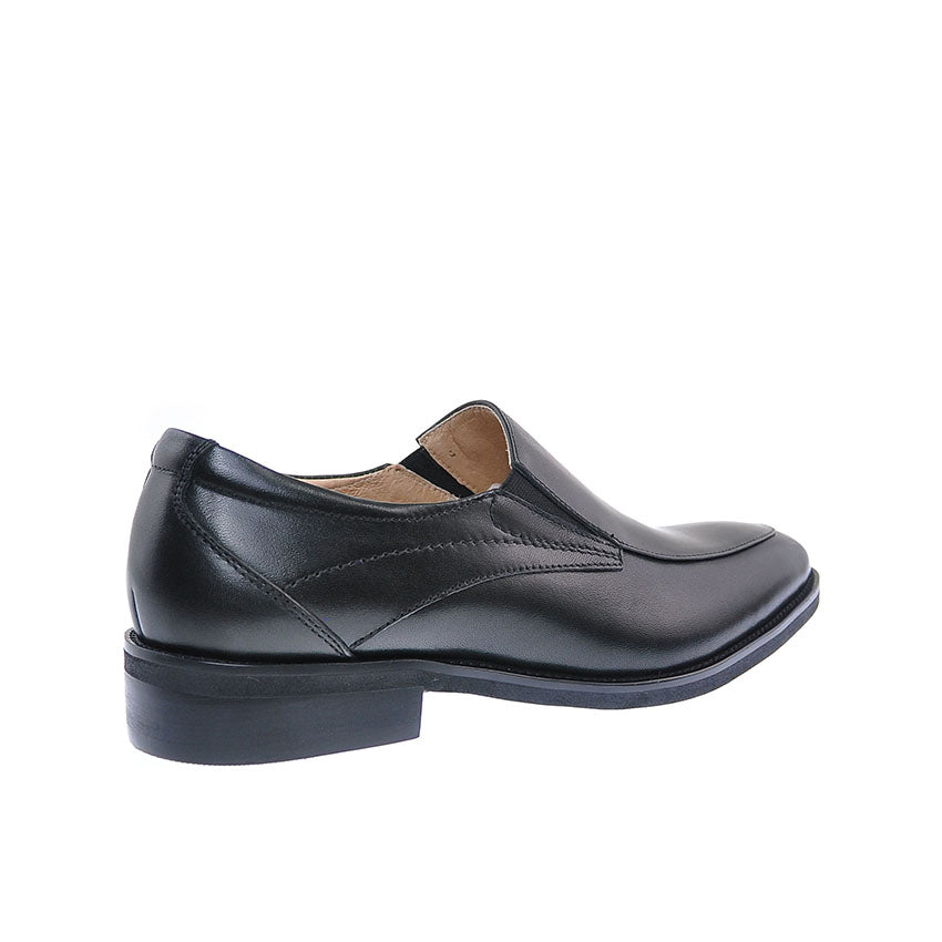 Powell Slip On Men's Shoes - Black Leather
