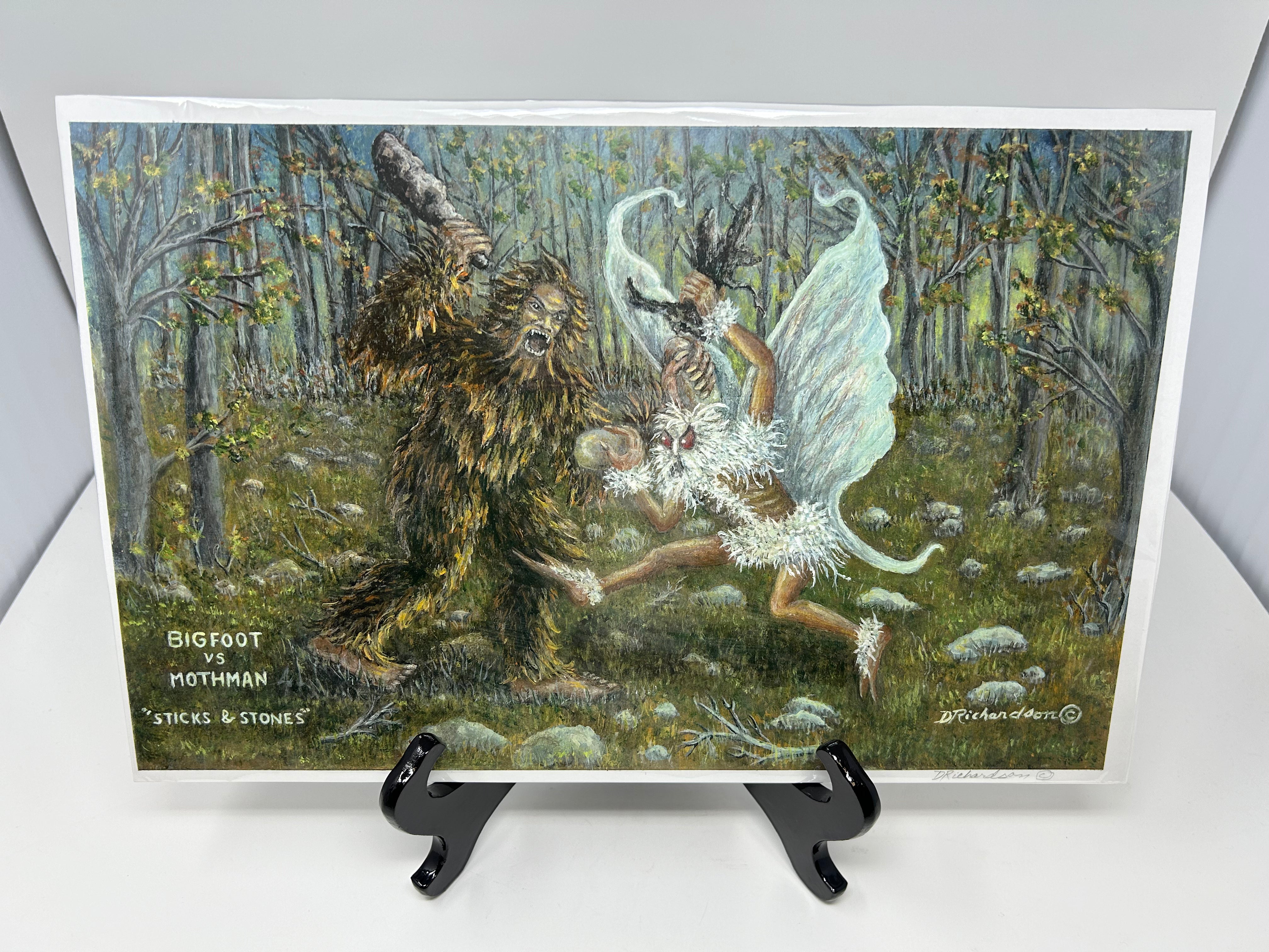 “Sticks & Stones” 11” x 17” Print