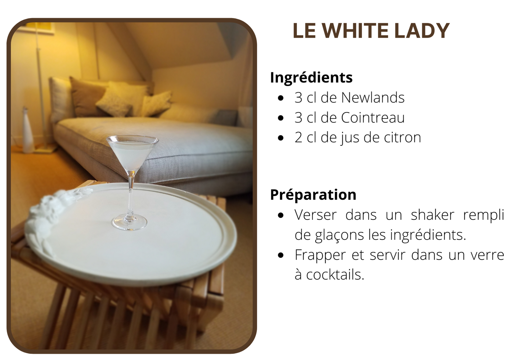 WHITE LADY COINTREAU NEWLANDS