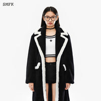 SMFK Midnight Garden Classic Wool Coat