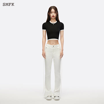 korean import model jeans