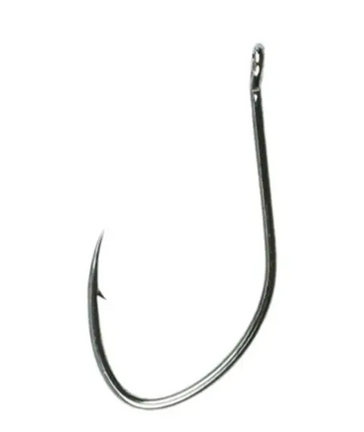 Eagle Claw Lazer Sharp Round Bend Worm Hooks (6 Pk) - Bait-WrX