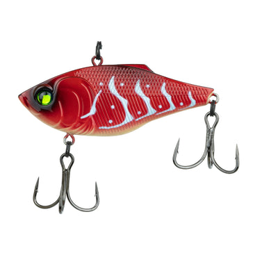 Lurefans V55 Bigeye Viper Lipless Crankbait for Bass Fishing, Rattle Trap  Fishing Lures, Freshwater Shad Crankbaits, Vibration Bait, BKK Hooks, 3.16”