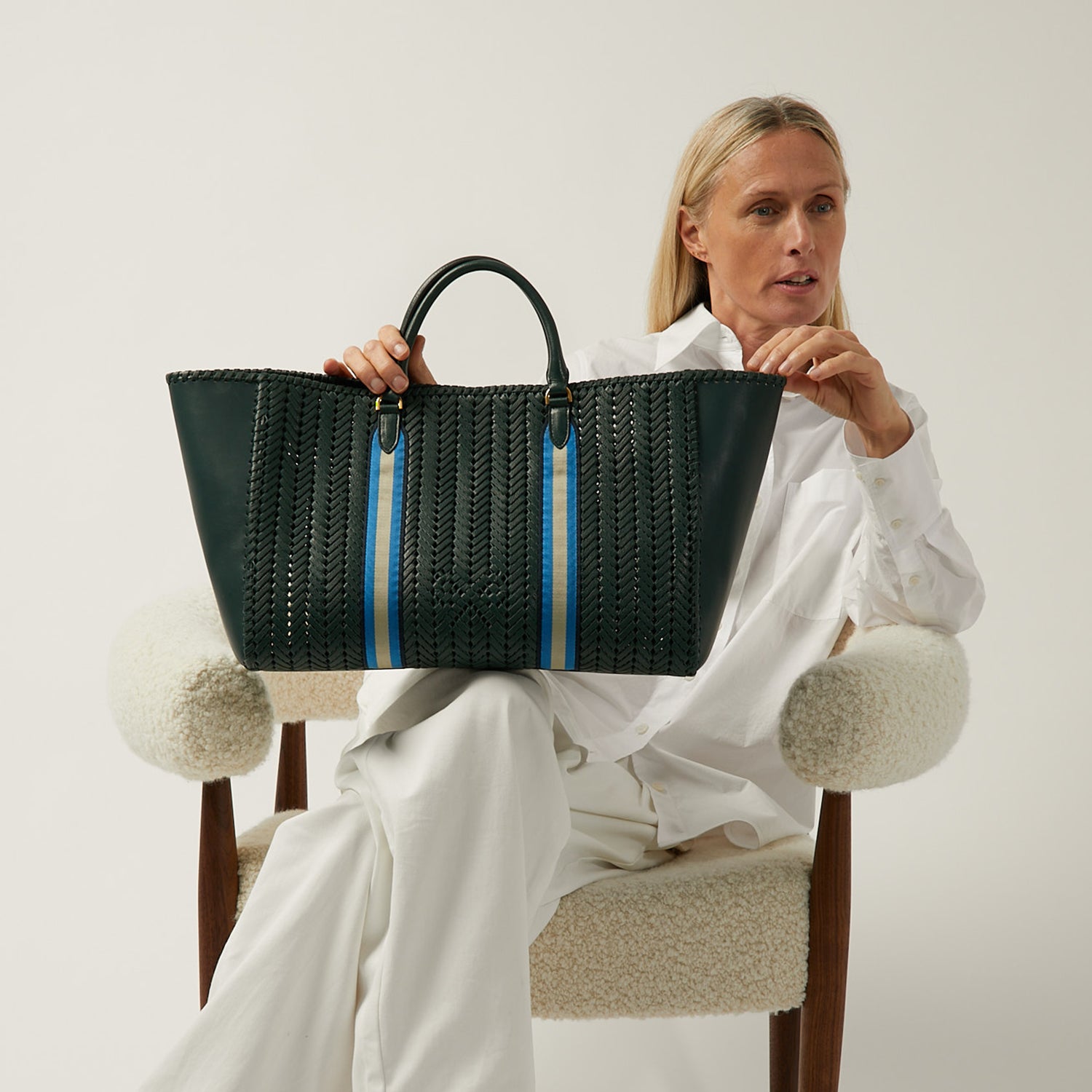 ANYA HINDMARCH トップハンドルバッグ〈パープル〉 | primmo-flash.fr