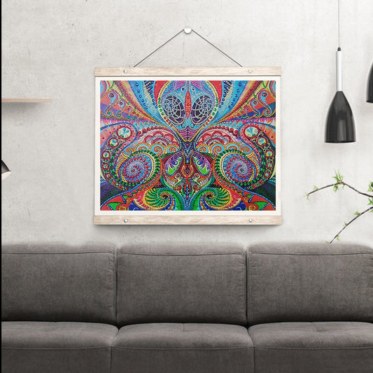 Abstract Illusion - Special Shaped Diamond Painting