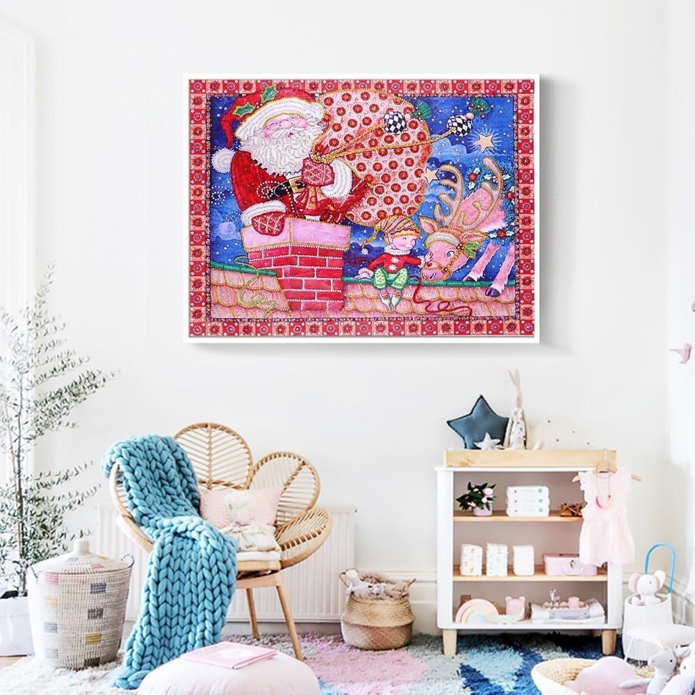 Santa Time Merry Christmas – All Diamond Painting