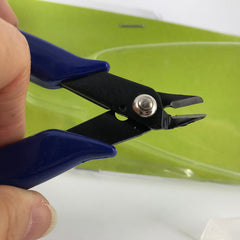 Holding the Flush Cut Pliers