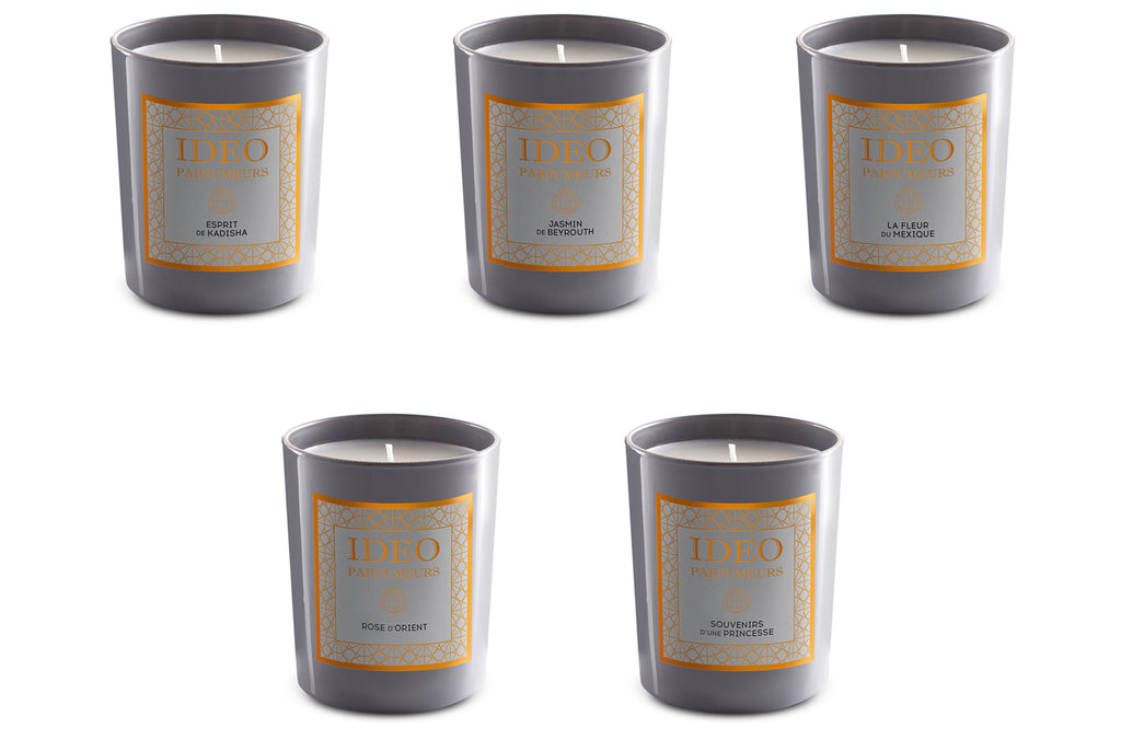 ideo parfumeurs scented candles