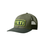Yeti Coolers Logo Badge 60/40 Cotton/Poly Trucker Highlands Olive/Forest