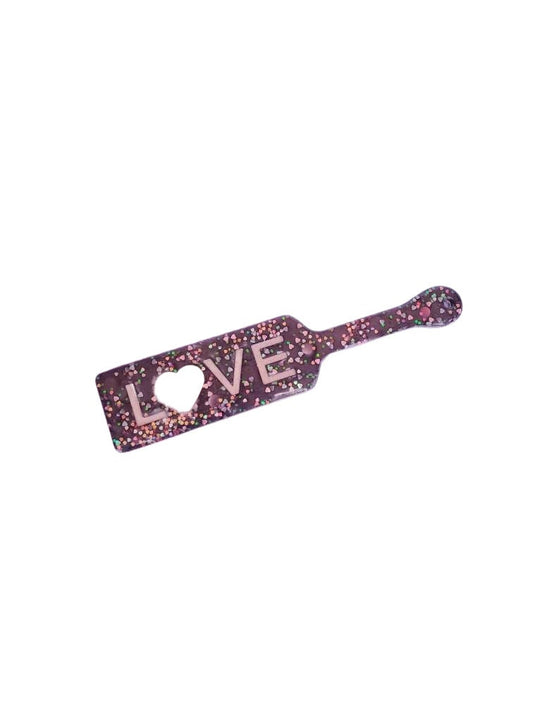 Love Roses Resin Spanking Paddle-Impact Play-Vixen's Hidden