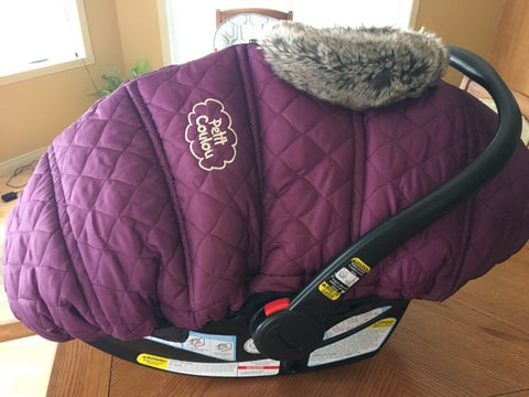 baby seat fall and winter cover bblüv