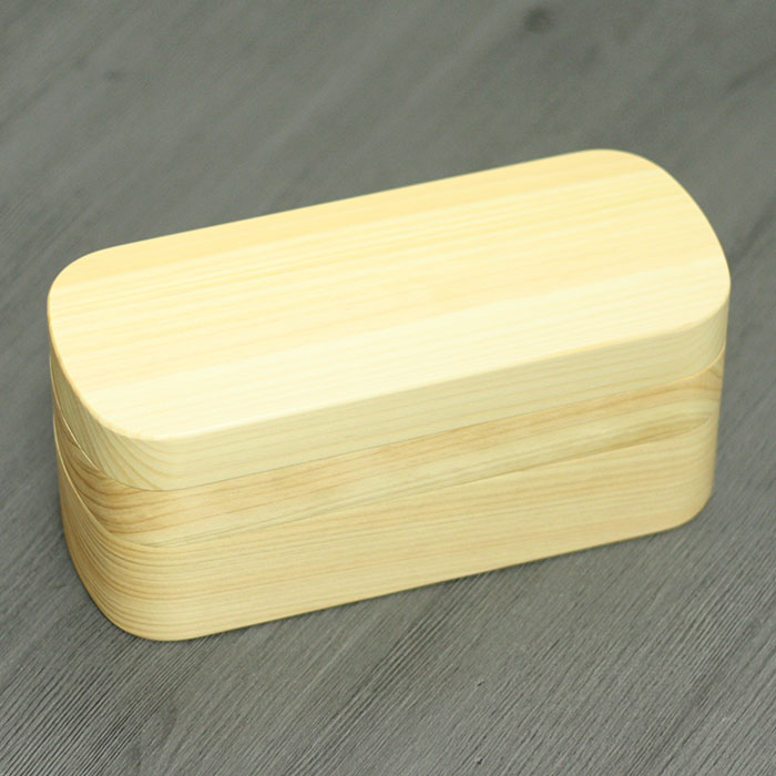 木製 お弁当箱 日本製 国産 食洗機対応 くりぬき