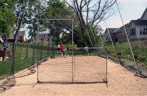 Backyard batting cage from Wheelhouse — Cages Plus