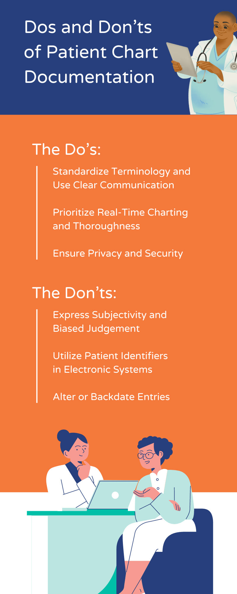 Dos and Don’ts of Patient Chart Documentation