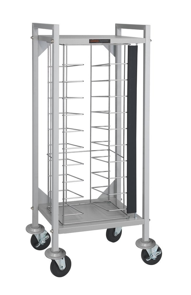 Medical Large Binder Chart Cart w/Vertical Racks - Standard, 24 Capacity