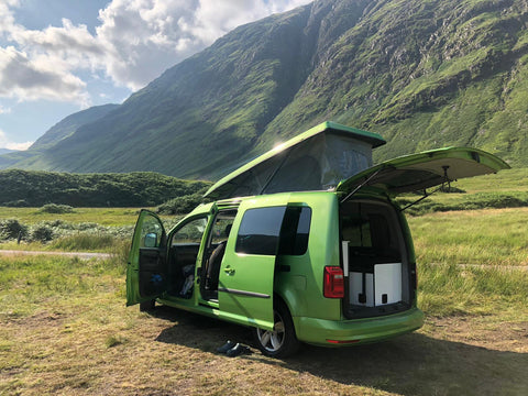 Mini Camper in Scotland 