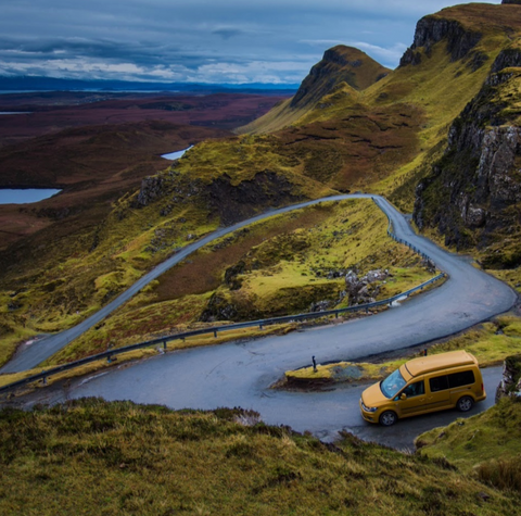VW Mini Camper Hire in Isle of Skye Scotland