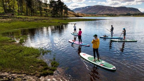 Stand up paddle boards Glasgow Camping