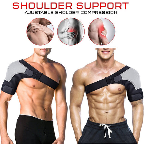 Shoulder Support Brace for Pain Relief – Misk Bliss