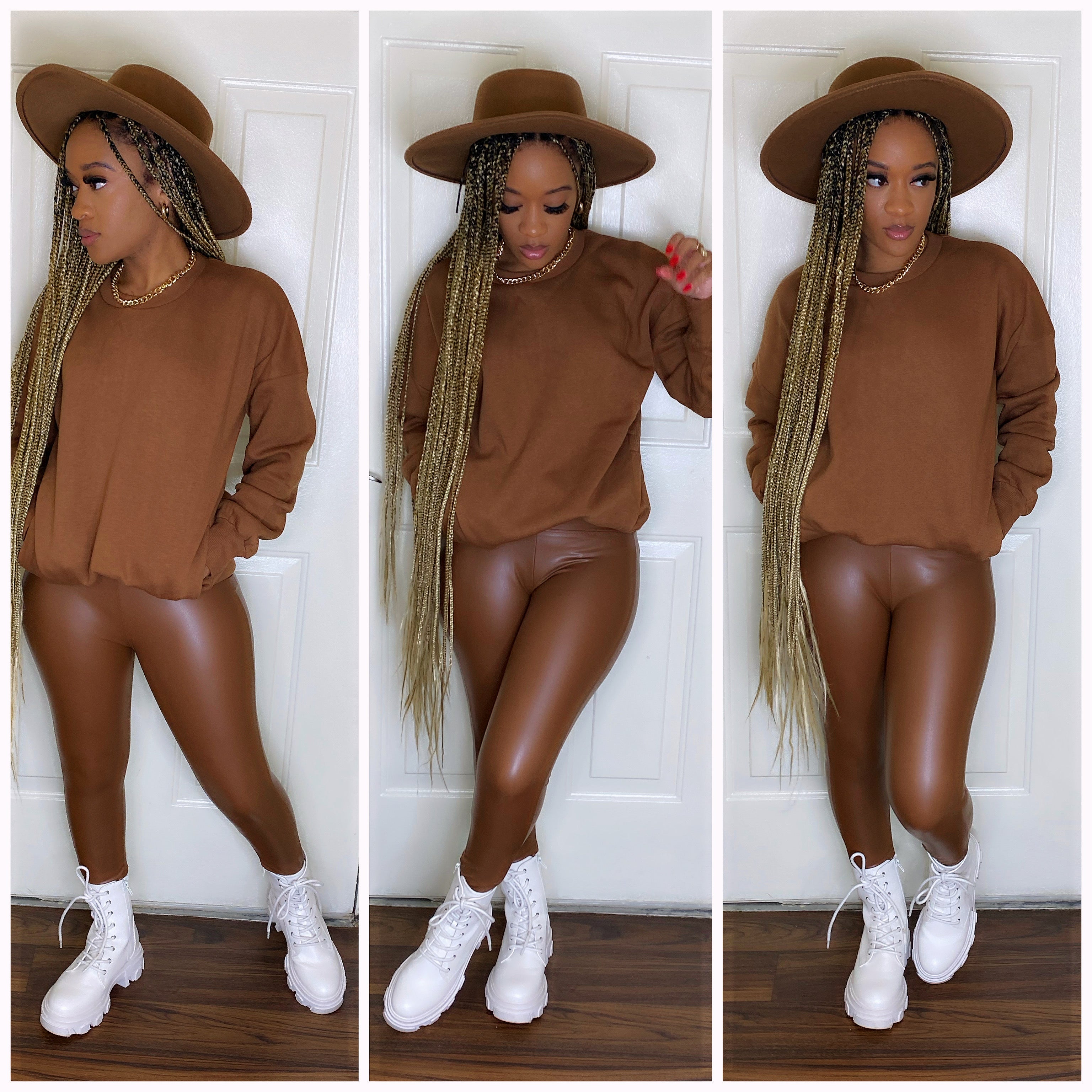 Wanda Set ( Dark Carmel)