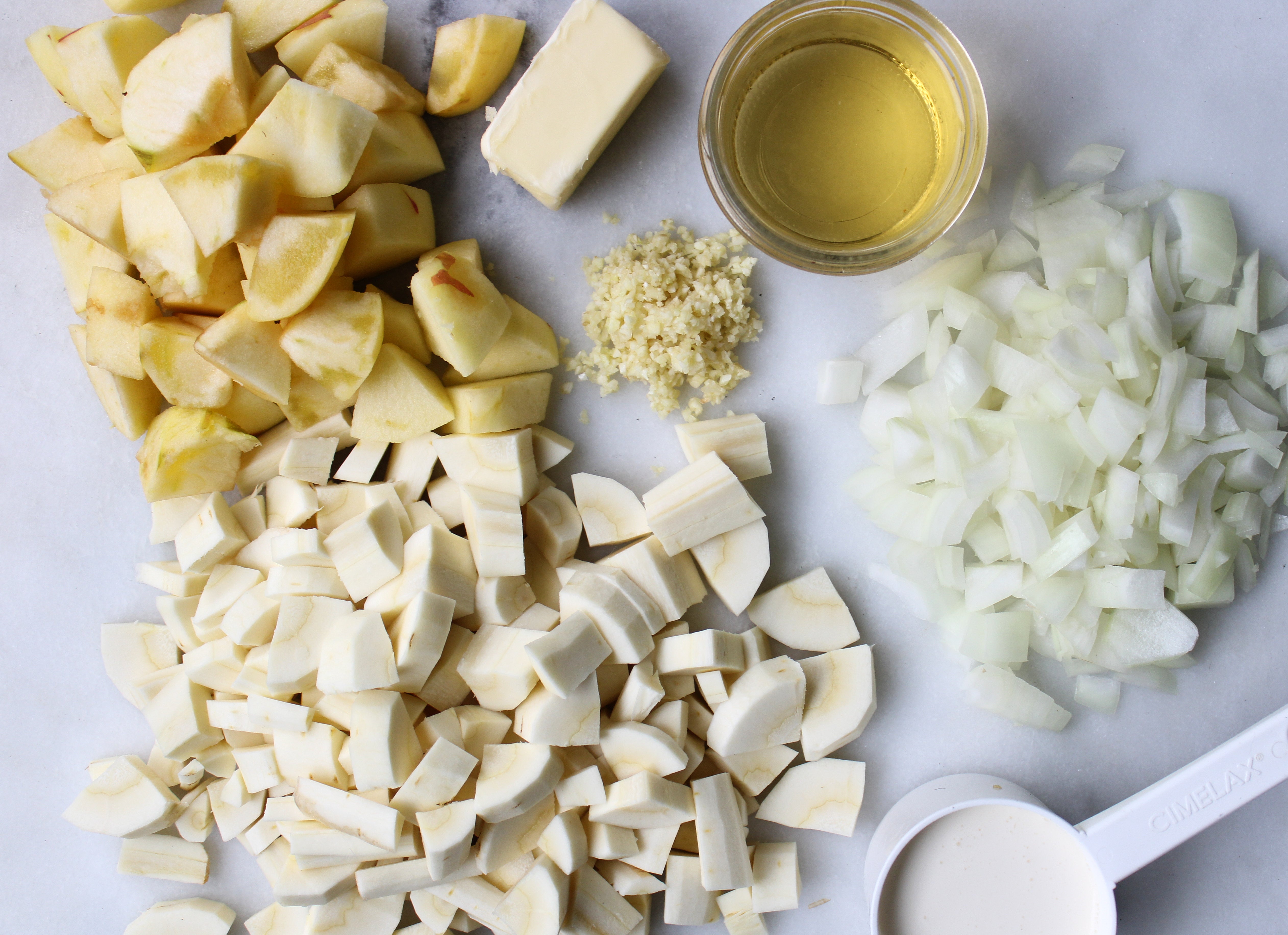 Parsnip puree ingredients