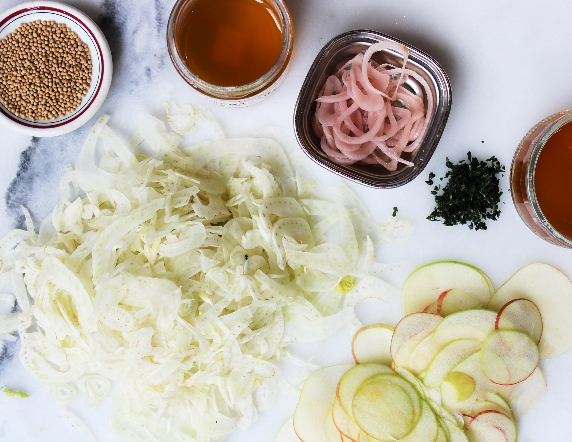 Apple slaw ingredients