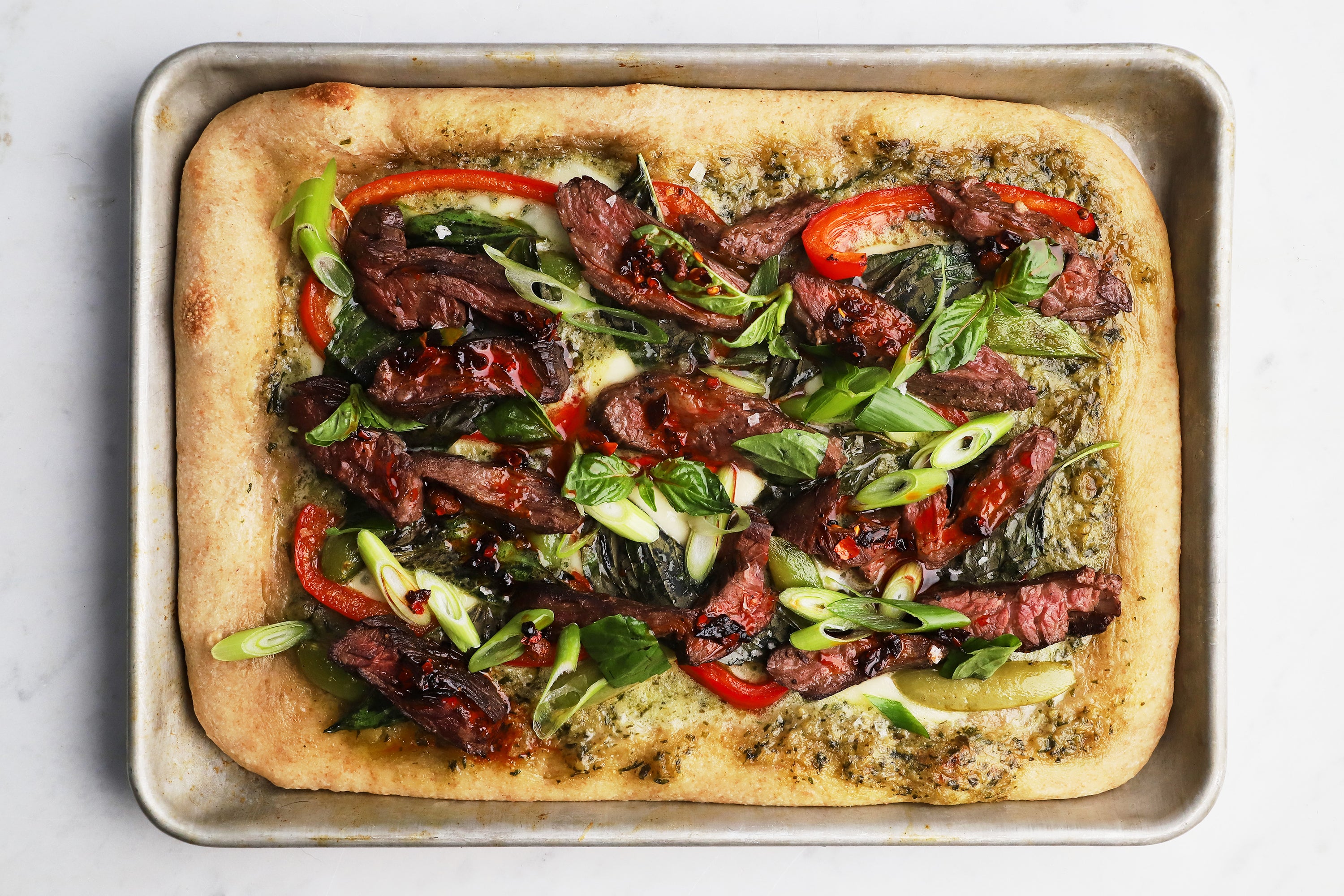 Green Curry Pizza Pan