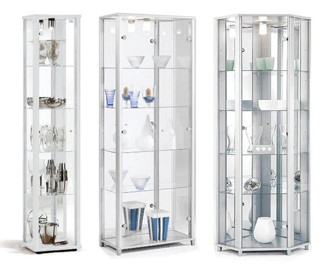 Glass Display Cabinet Single Double Corner Display Cabinet – Display 