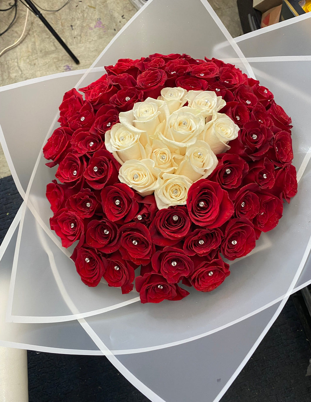 60 Roses Bouquet – brendasbeautyflowers