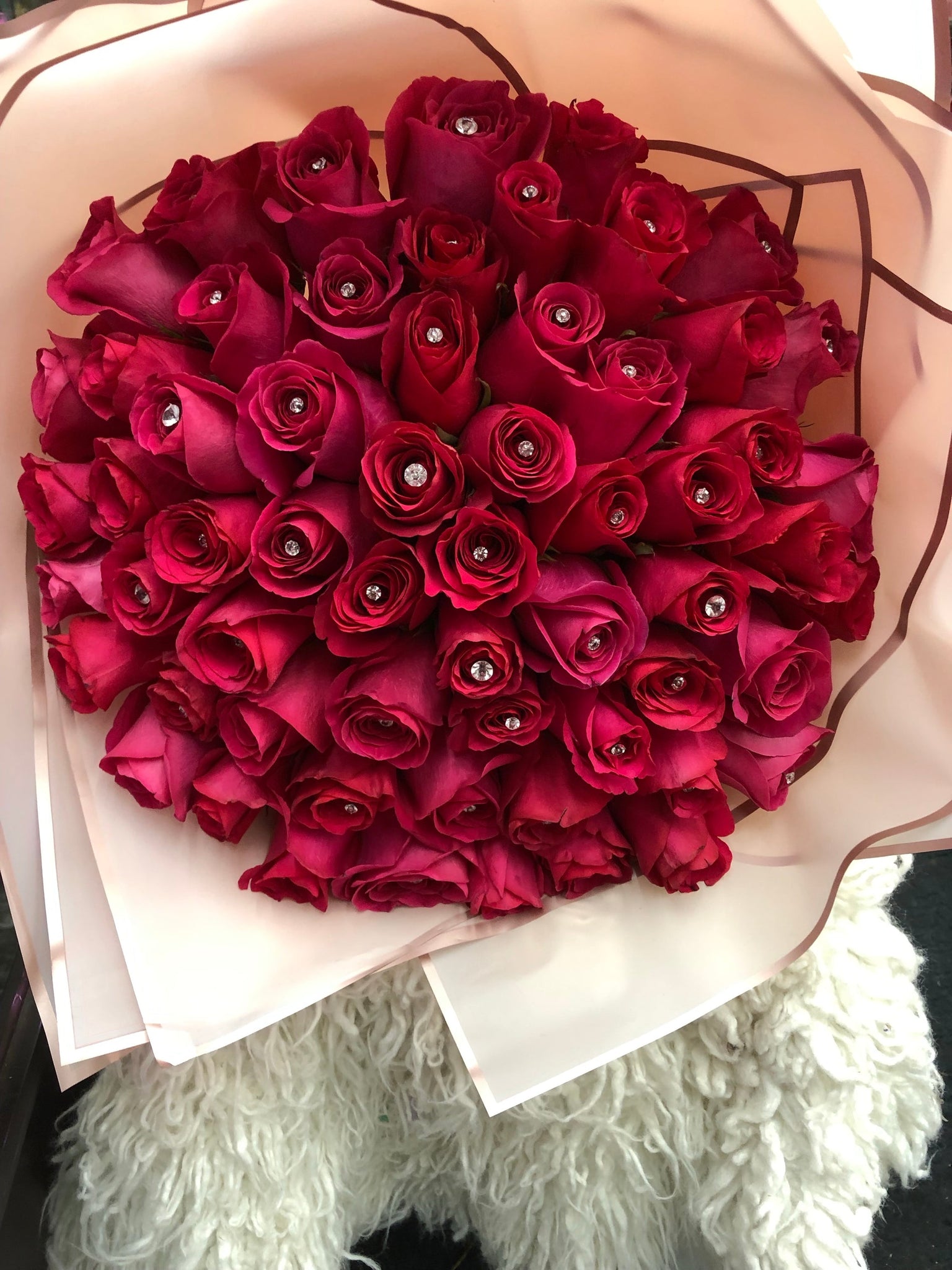 60 Roses Bouquet – brendasbeautyflowers