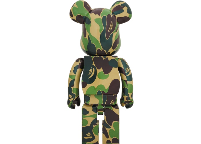 BEARBRICK X BAPE ABC CAMO BLUE 1000% – Bearbrickaustralia