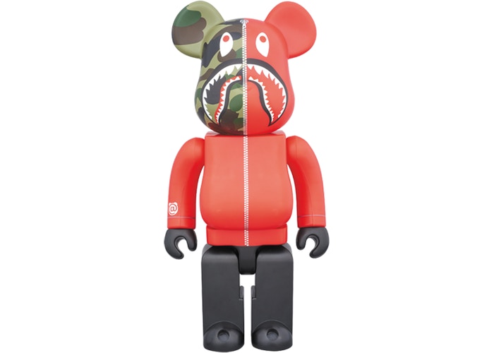 BEARBRICK X BAPE 1ST CAMO SHARK NAVY 1000% – Bearbrickaustralia