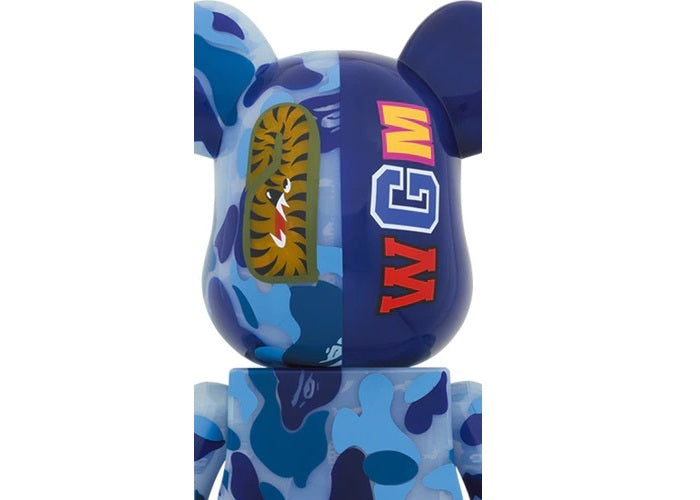 BEARBRICK X BAPE ABC CAMO BLUE 1000% – Bearbrickaustralia