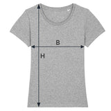 Damen Shirt Grafik Größentabellen