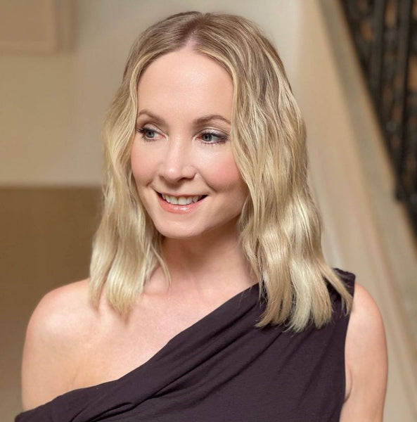 Jo Froggatt wearing Sunset for the Downton Abbey press