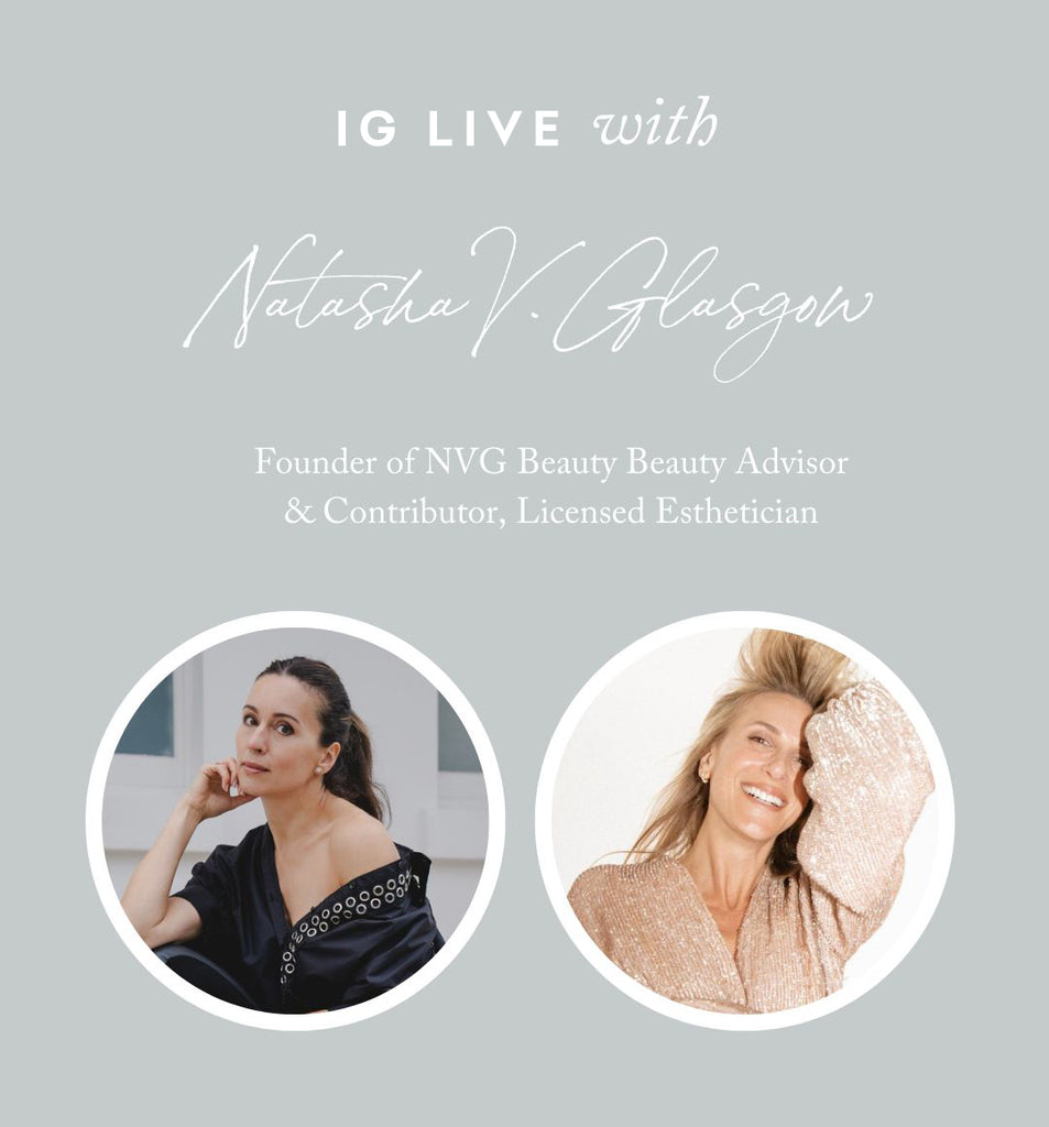 Talking about spring/summer skincare with the incredible Natasha V. Glasgow.