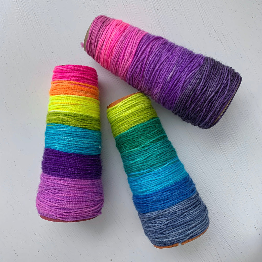 Self-Striping Yarn Cakes - Which brand do I choose? Pattern Ideas & FAQs
