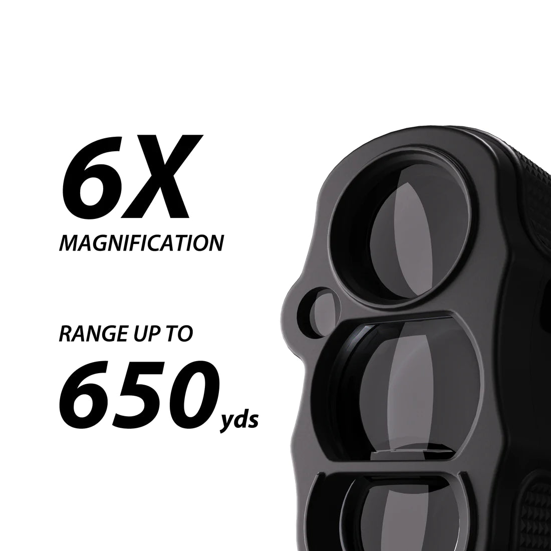 Gogogo Rangefinder GS34 800/1200Y  Red Slope Display & 6X Magnificati -  Fairways 2 Bunkers